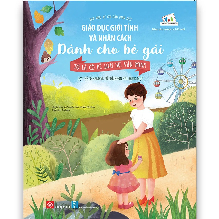 Sách-Set Giáo dục giới tính và nhân cách dành cho bé gái (6 tập) - Đinh Tị Books