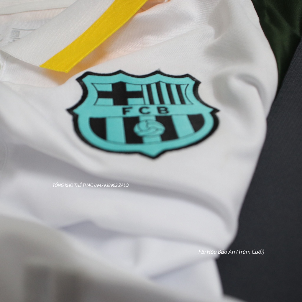 Set Bộ Thể Thao CLB Barca 2023 - Quần Áo Bóng Đá Barcelona mùa 2023 Quần Có túi - Áo Đá banh Đẹp