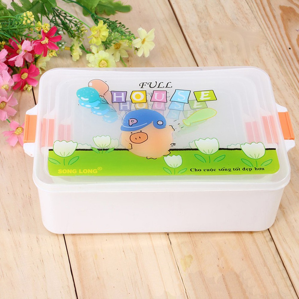 Hộp đựng thực phẩm Song Long [ 3 HỘP ]