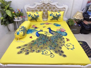 Drap thun lạnh 5D cao cấp mẫu công ( 5 màu)