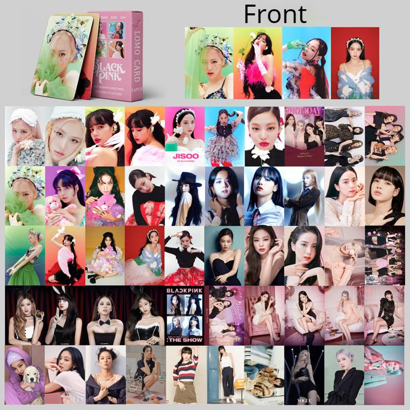54 Ảnh Lomo Card Nhóm Nhạc BLACKPINK Mùa 2021