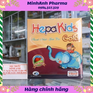 Hepa Kids Gold ( thanh nhiệt, giải độc, Mát gan dạng ống nước)