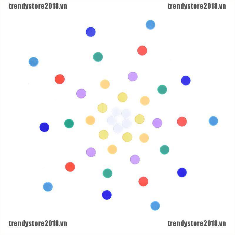 Set 100 Thẻ Chơi game bingo 1.5cm