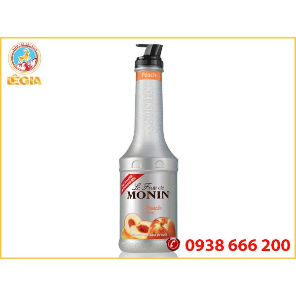 Sốt MONIN Puree Đào (Peach) 1L