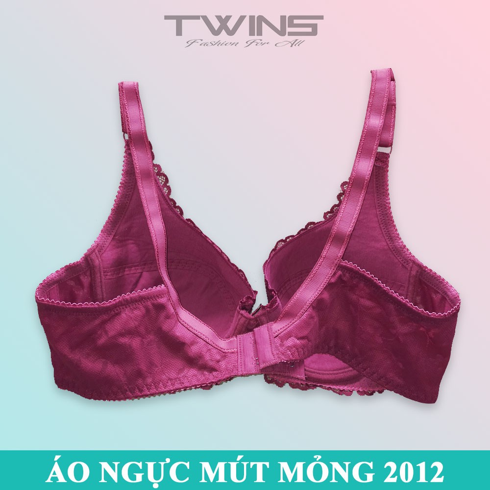 Áo ngực nữ ren sexy nâng ngực Aseity 2012 có gọng mút mỏng nguyên ngực size 36-38-40-42