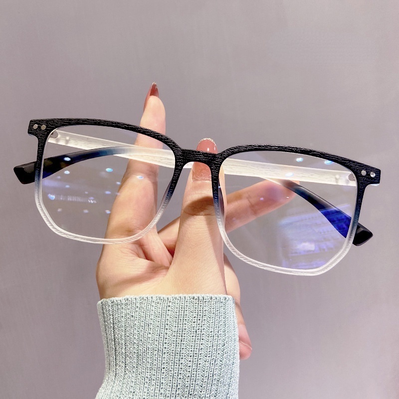 Kính Mắt Màu Gradient Trong Suốt Phong Cách Hàn Quốc Cho Nam Nữ
