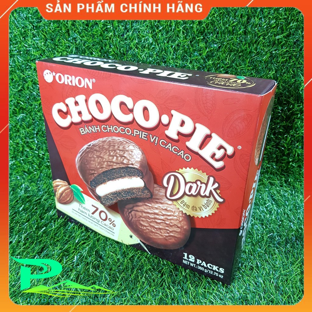 Bánh Chocopie Dark Orion - vị Cacao hộp 360g