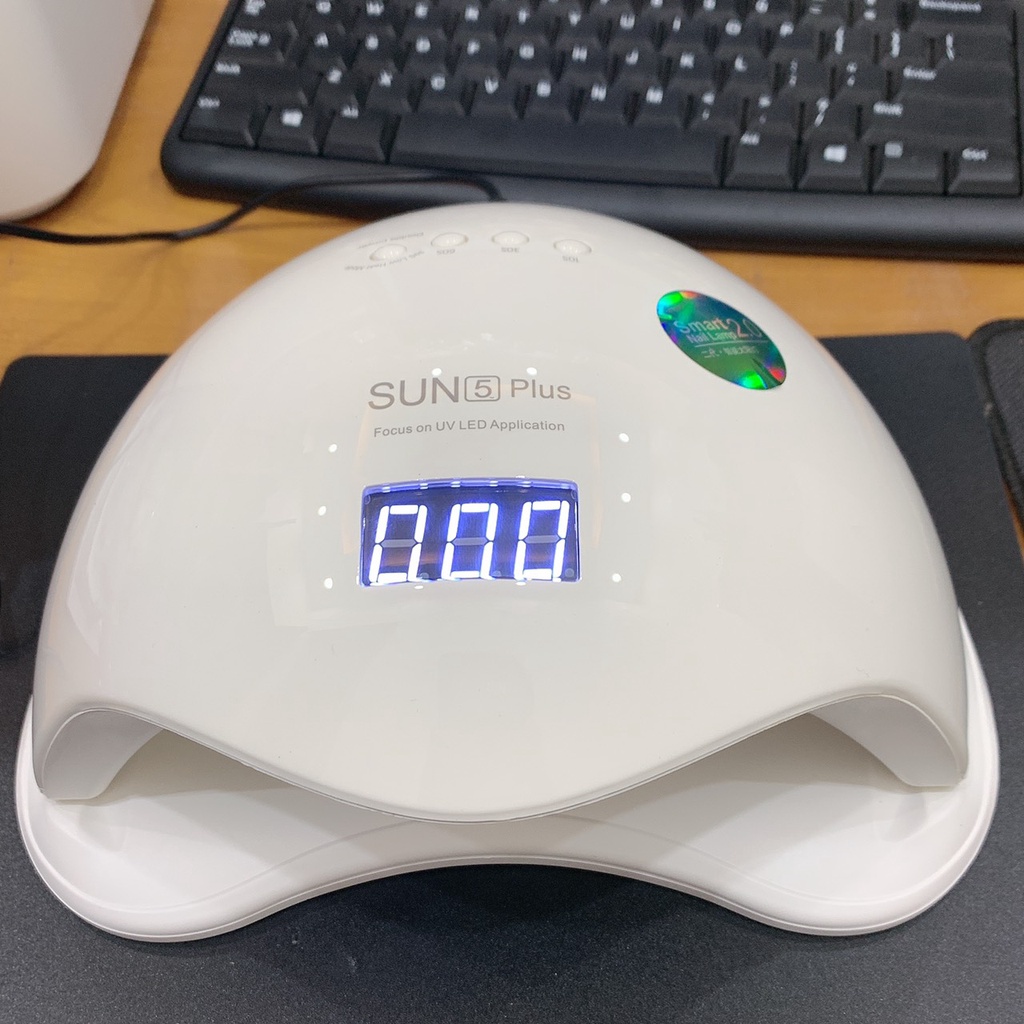 Máy Hơ Gel Sun 5 Plus 48W 36 Bóng Đèn - Hàng Chính Hãng Công Ty Sun UV/LED - Trùm Nail Mi