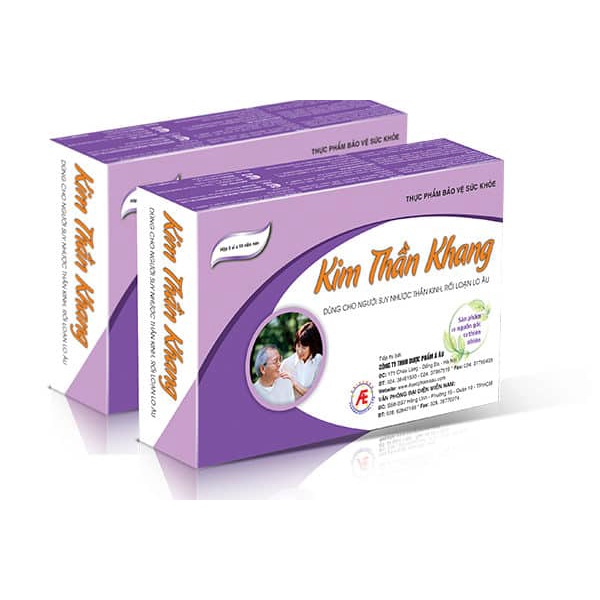 KIM THẦN KHANG - COMBO MUA 6 TẶNG 1 - HỖ TRỢ NGƯỜI RỐI LOẠN LO ÂU, CĂNG THẲNG ĐẦU ÓC, TRẦM CẢM - HỘP 30 VIÊN