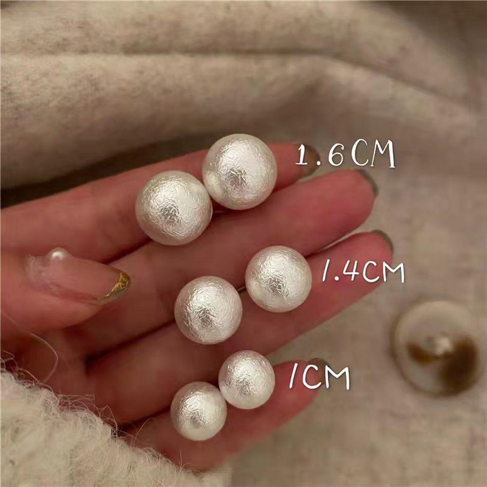 Khuyên Tai Đính Hạt Ngọc Trai Đơn Giản Thời Trang Cho Nữ