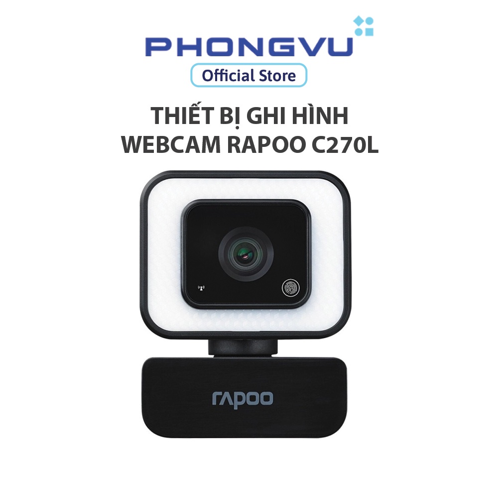 Thiết bị ghi hình/ Webcam Rapoo C270L - Bảo hành 12 tháng