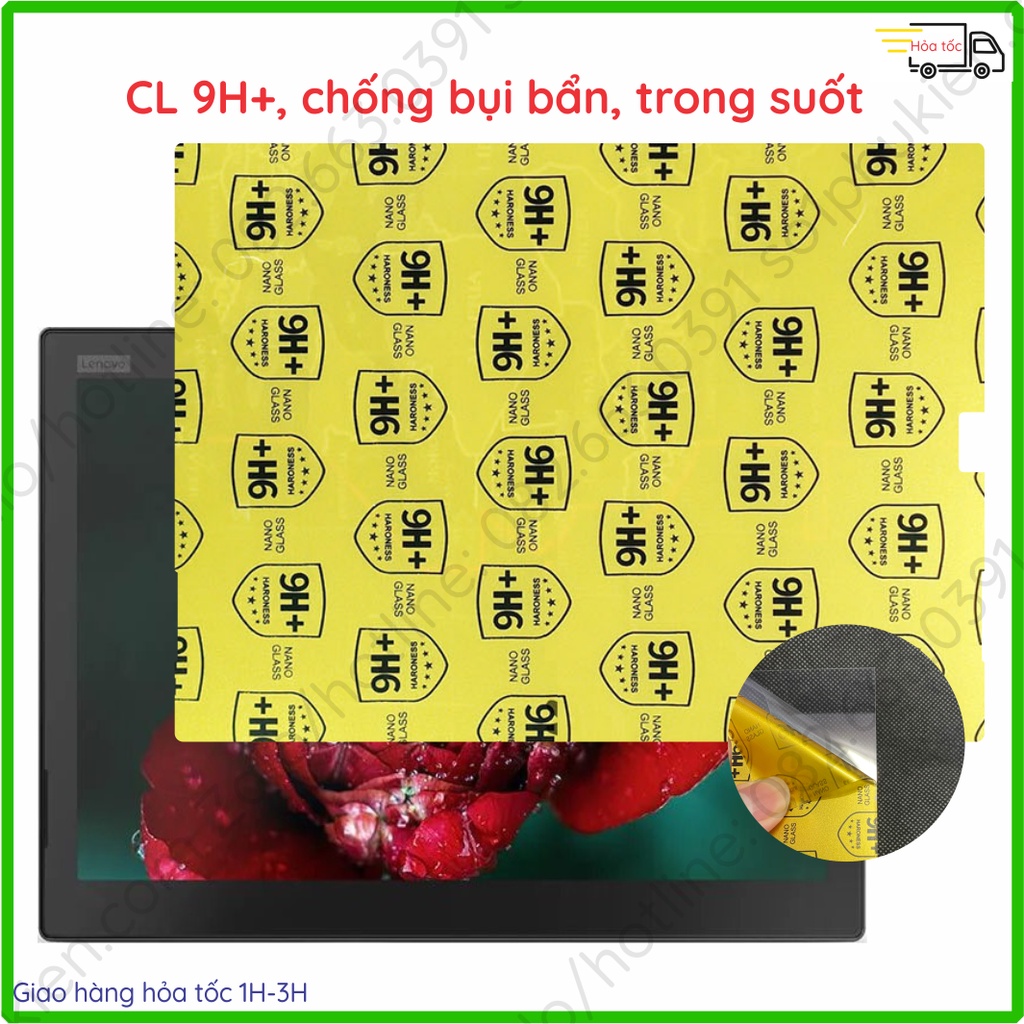 Dán cường lực thinkpad x1 tablet gen 3 dẻo nano siêu bền, đẹp, chống va đập