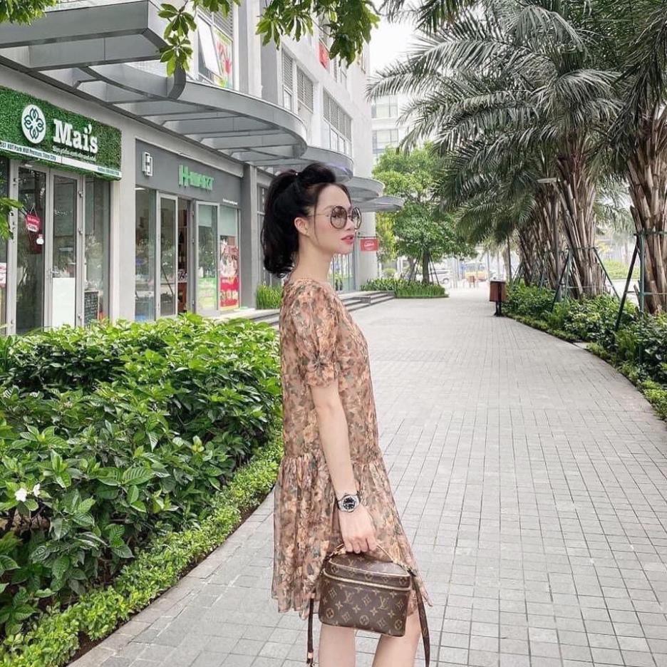 VÁY HOA VOAN HAI LỚP SIÊU XINH | BigBuy360 - bigbuy360.vn