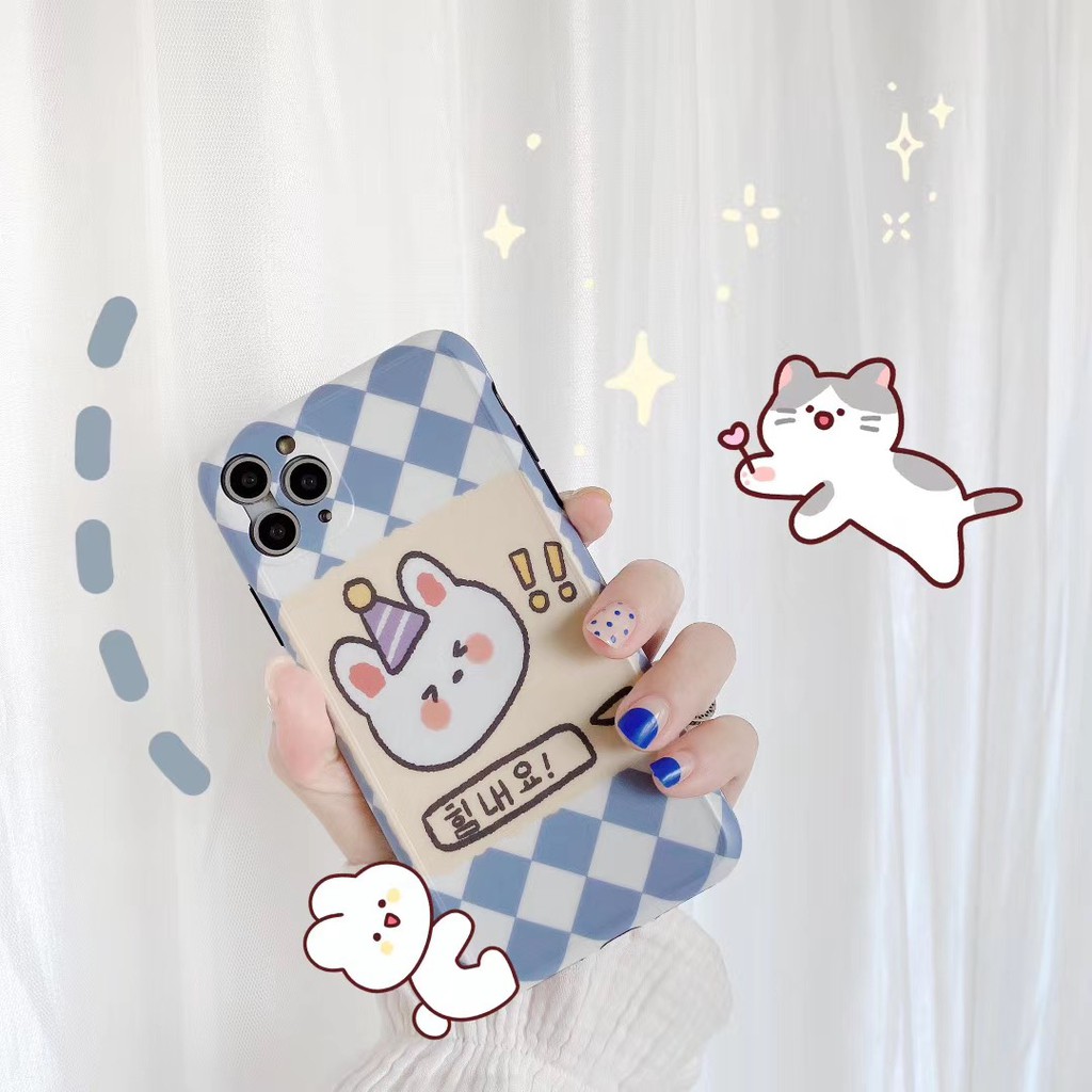 Ốp Điện Thoại Hình Gấu Đáng Yêu Cho Iphone 11 Pro Xs Max Xr I 8 I 7 Plus | BigBuy360 - bigbuy360.vn