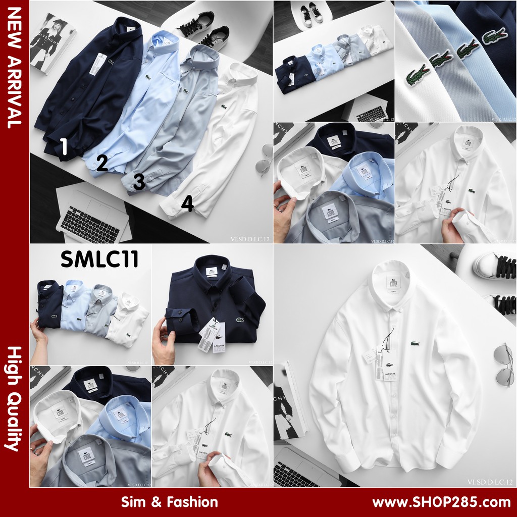 SMLC2  - Áo sơmi SlimFit Caro phục vụ anh em mùa lễ hội | 6 màu , màu chất siêu siêu đẹp !