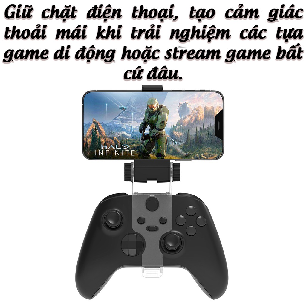 Kẹp điện thoại cho tay cầm Xbox one s, xbox series x, Giá đỡ tay cầm Xbox one s | WebRaoVat - webraovat.net.vn