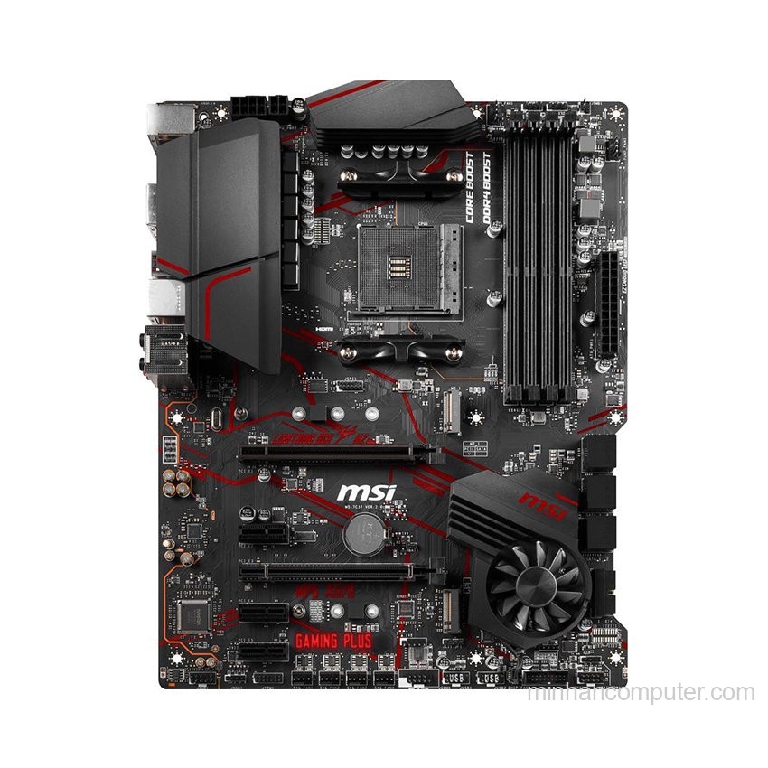 Mainboard MSI MPG X570 Gaming Plus Red (AMD X570 | LGAAM4 | ATX | 4 khe Ram DDR4)