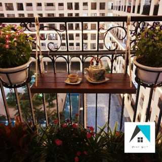 Bàn ban công treo dây Home Việt