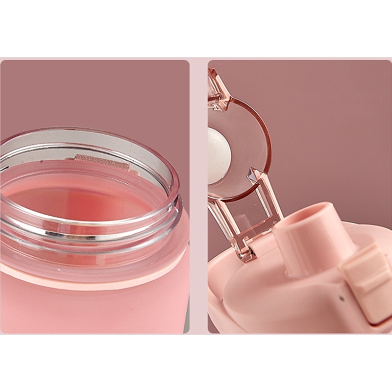Bình Nước 1100Ml Chất Liệu Nhựa Thân Thiện Với Môi Trường