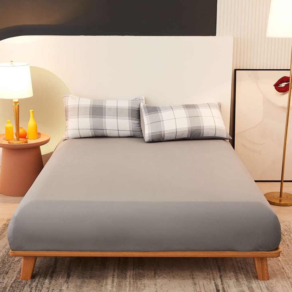 Set ga gối cotton tici nhập khẩu mới vải mềm mịn, thoáng mát | BigBuy360 - bigbuy360.vn