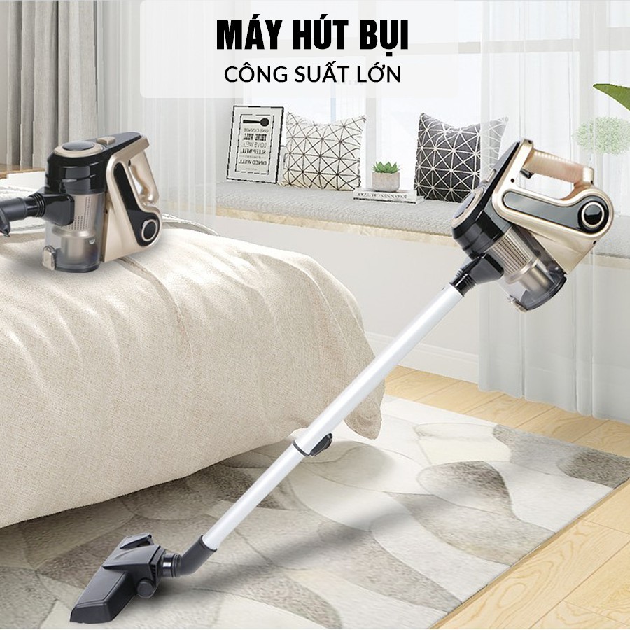 MÁY HÚT BỤI CẦM TAY CÁT Á - MÁY HÚT BỤI GIA ĐÌNH CÔNG SUẤT 600W NHỎ GỌN TIỆN LỢI