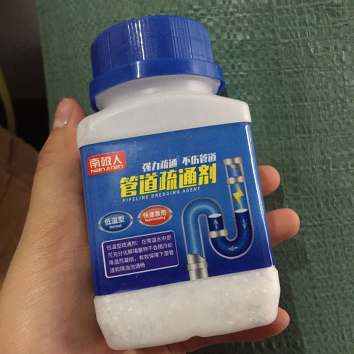 Bột thông cầu thông cống thông nhanh chống tắc nghẽn cống YUHAO