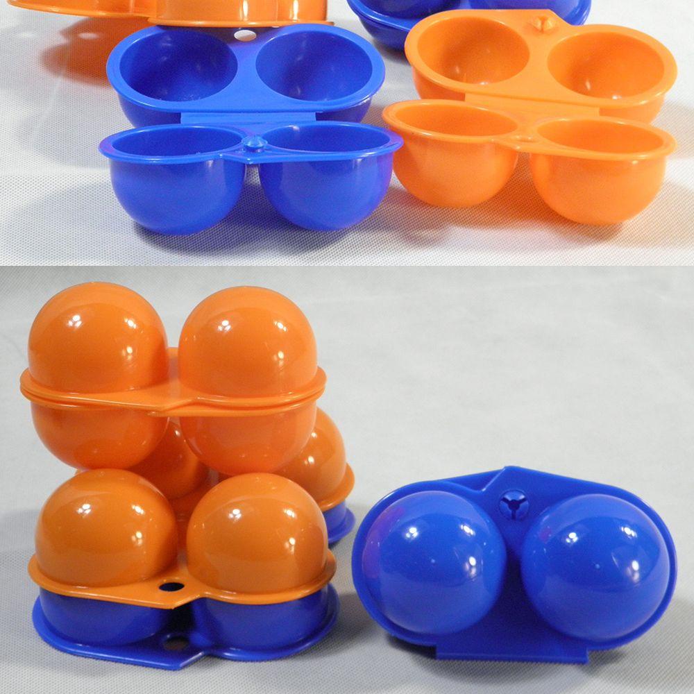 Hộp Đựng Trứng 2 / 4 Ngăn Có Thể Gấp Gọn Tiện Dụng Mang Theo Dã Ngoại