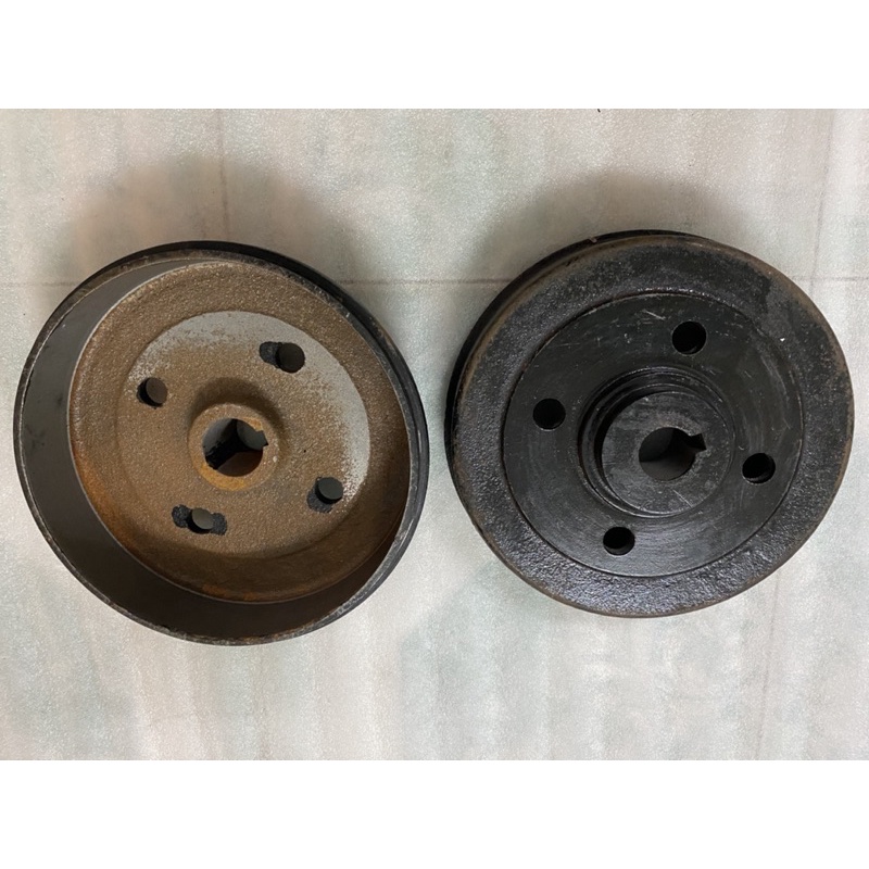 Cặp tăng bua cầu sọ,cầu bổ đôi,đường kính lọt lòng 18,5cm. dùng thay thế khi bị hỏng,vỡ.Tim ốc đo vuông 7cm,đo chéo 10cm