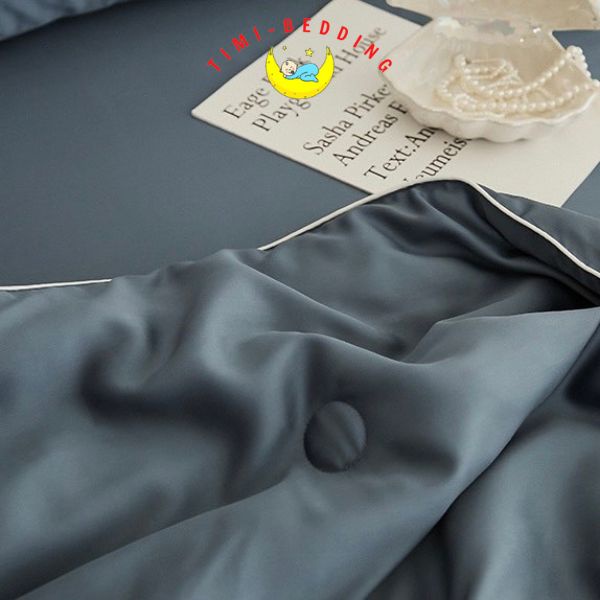 Bộ chăn ga gối tencel nhập khẩu cao cấp set 4 món chăn trần – chăn hè tencel - Timibedding