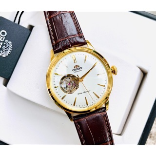 Đồng hồ nam Orient Bambino Open Heart RA-AG0003S00C