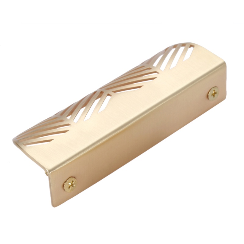 Set 2 Tay Nắm Cửa / Ngăn Kéo Hình Chiếc Lá Độc Đáo