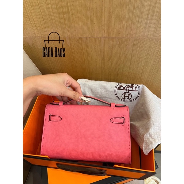TÚI HM SIZE 22 Màu Hồng cao cấp chất hàng chuẩn chất đẹp fom túi đẹp size 22cm