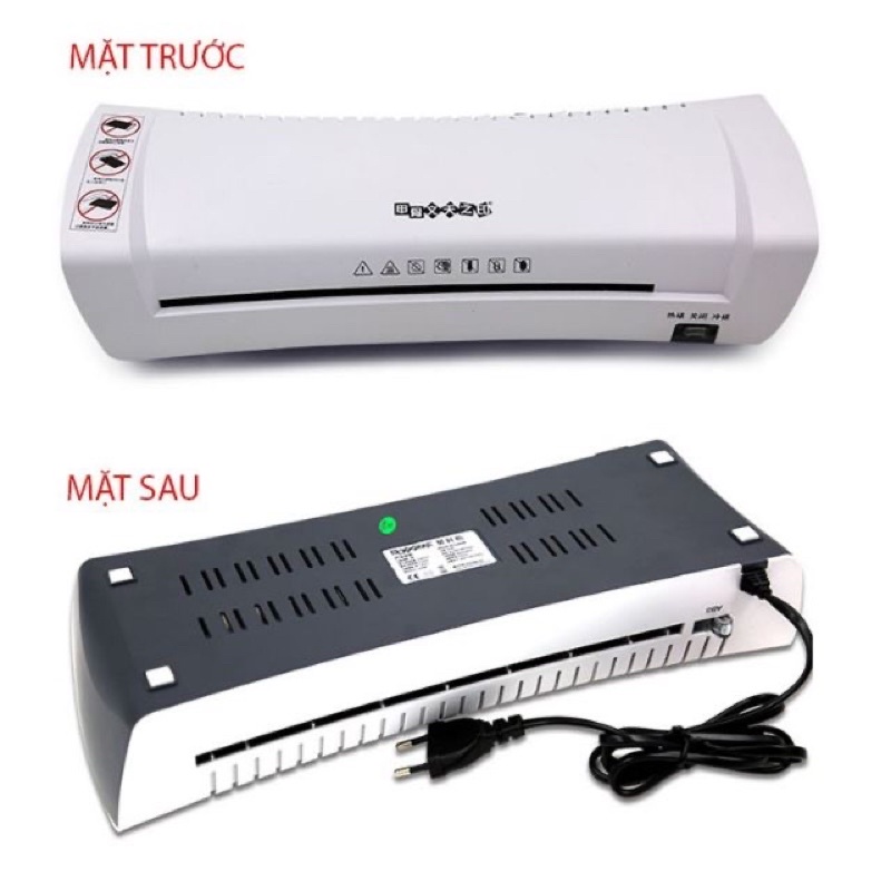 Máy ép nhựa plastic A4, tặng kèm màng ép, bảo hành 2 tháng nếu có lỗi