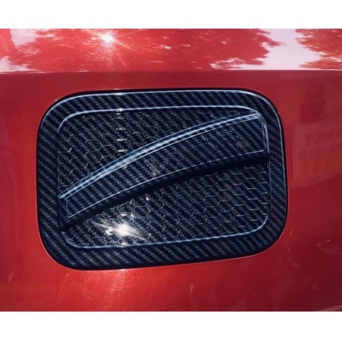 Ốp Nắp Bình Xăng Vios 2019 - 2021 mẫu carbon cao cấp .