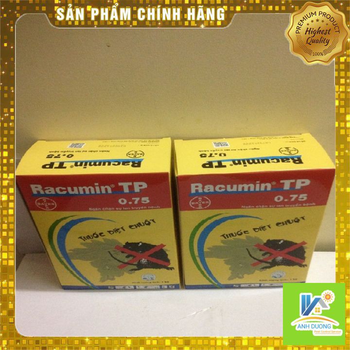 Chế phẩm diệt chuột RACUMIN TP 0.75 Loại 1 Kg dạng bột