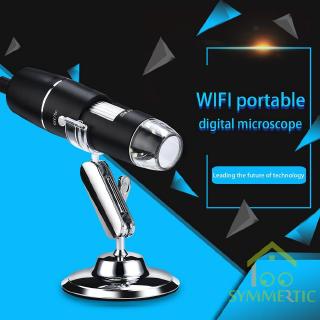 [Ready stock]1000X Wifi Digital Microscope Magnifier Camera 8LED w/Stand for Android IOS