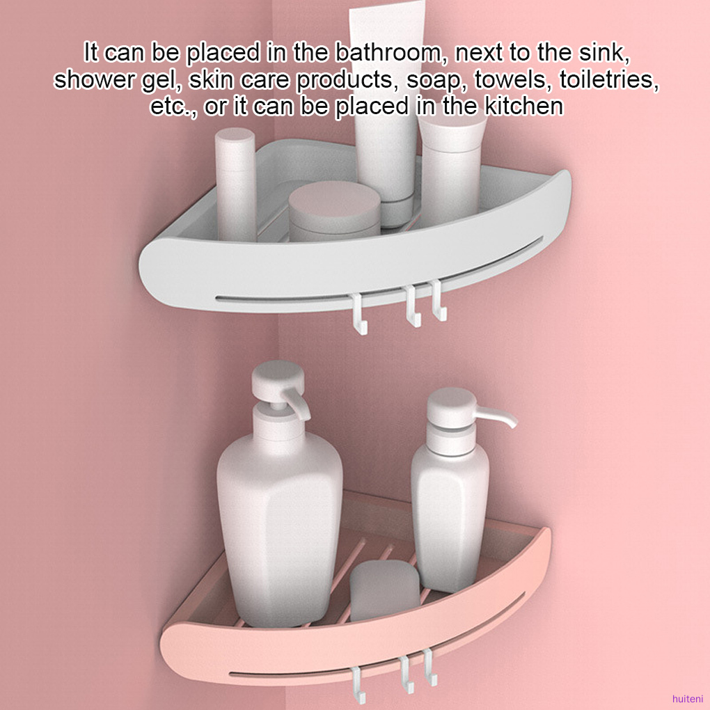 giá đựng đồ Để Đồ Dùng Phòng Tắm Gắn Góc Tường Tiện Lợi | BigBuy360 - bigbuy360.vn