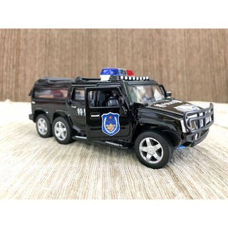 Xe Police Mô Hình Hợp Kim