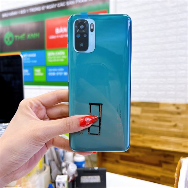 Bộ vỏ Xiaomi Redmi Note 10 4G, hàng đẹp nấu máy chuẩn