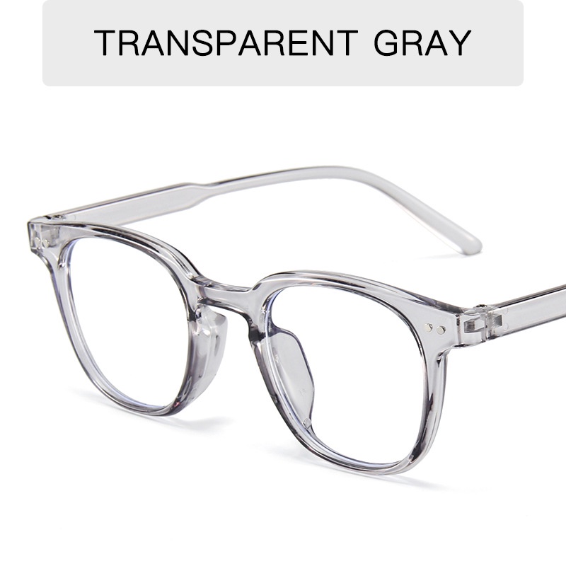 Mắt kính gọng tròn chống tia UV bằng nhựa thời trang