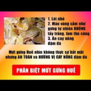 Mứt gừng Huế