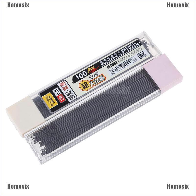 Set 100 Ruột Bút Chì Bấm 2b