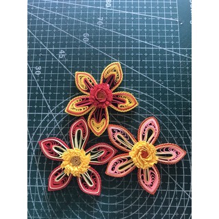 3 hoa quilling