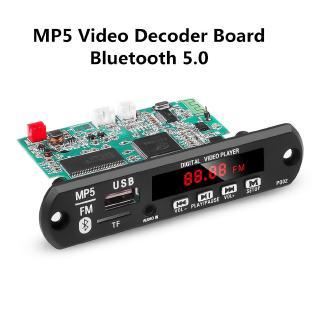 Bảng Mạch Giải Mã Âm Thanh Mp5 Bluetooth 5.0 Hỗ Trợ Usb Tf 5v-12v