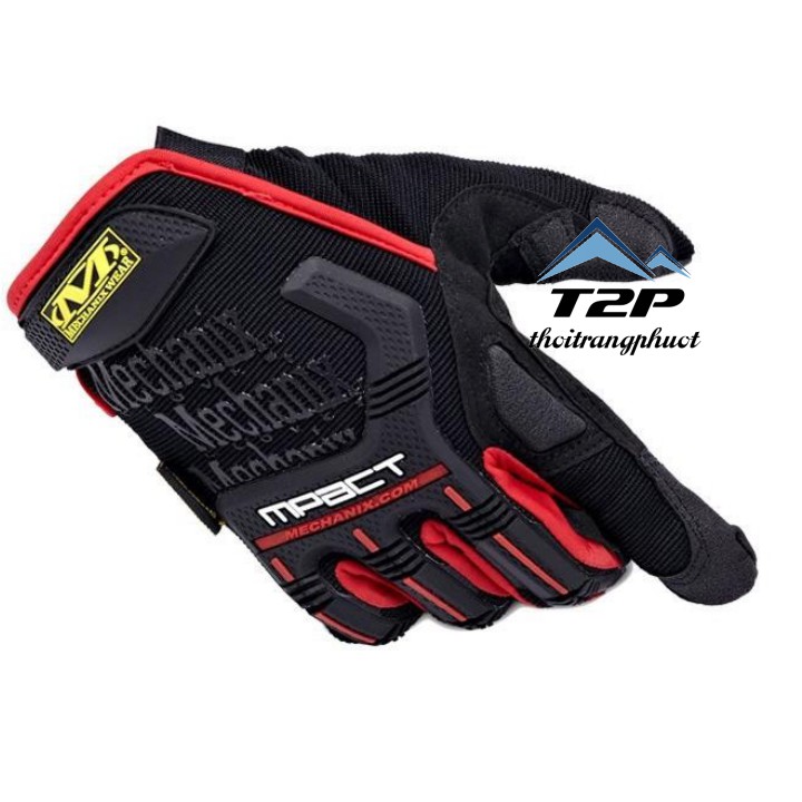 Găng tay phượt dài ngón mechanix + tặng kèm bao tay chống nắng