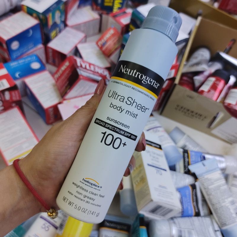 kem chống nắng Neutrogena  55 Neutrogena Ultra Sheer SPF 55