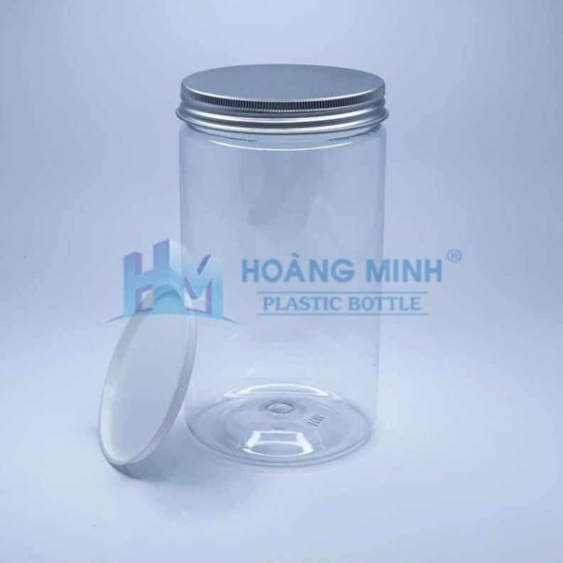 Hũ Nhựa PET 1000ml Nắp Nhôm Giá (Sỉ) Xuất Xưởng