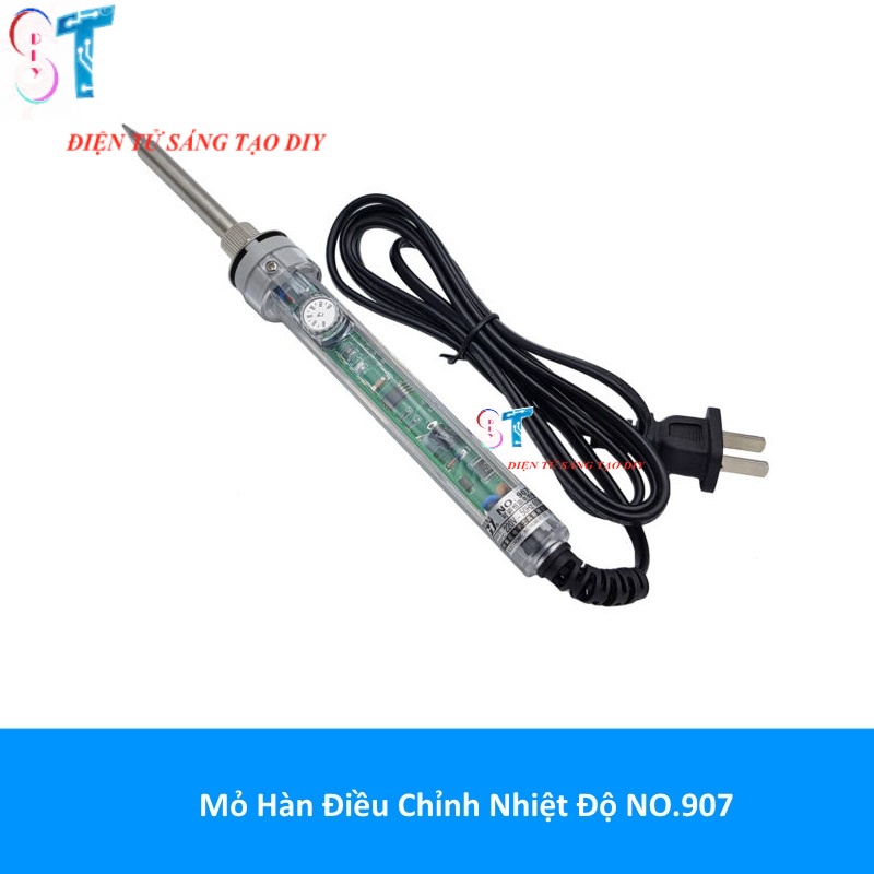 Mỏ Hàn Thiếc, Mỏ Hàn Chì Điều Chỉnh Nhiệt Độ NO.907 60W