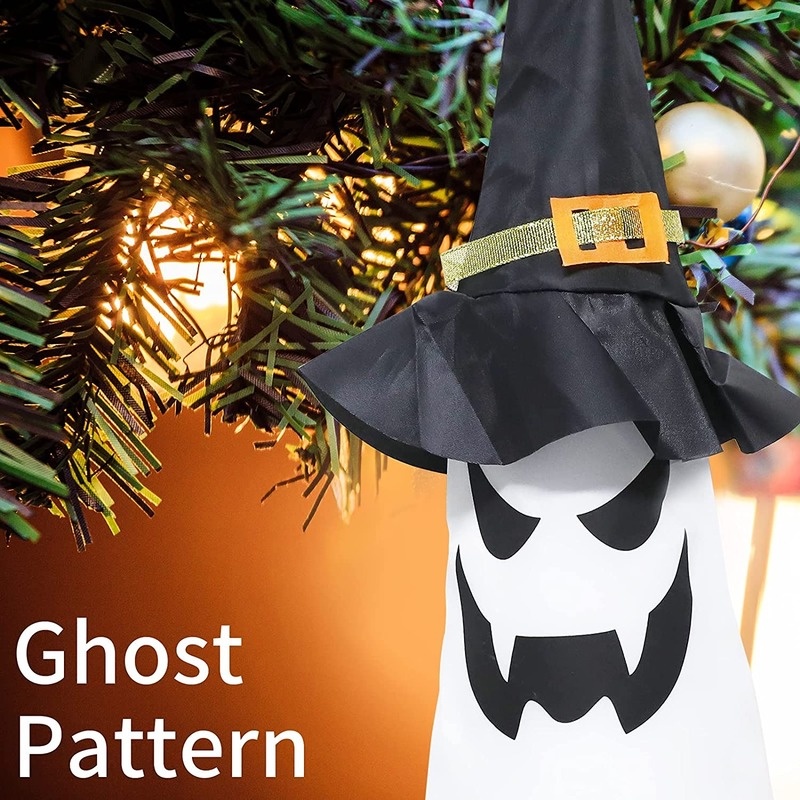 Đèn LED 3 Chế Độ Hình Nón Phù Thủy Trang Trí Halloween