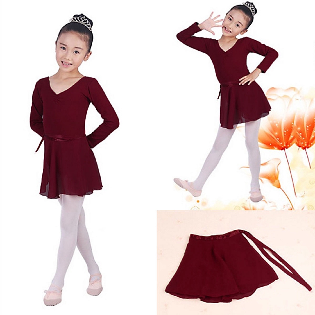 Khăn Voan Quấn Chân Váy Múa Ballet Cho Bé Gái
